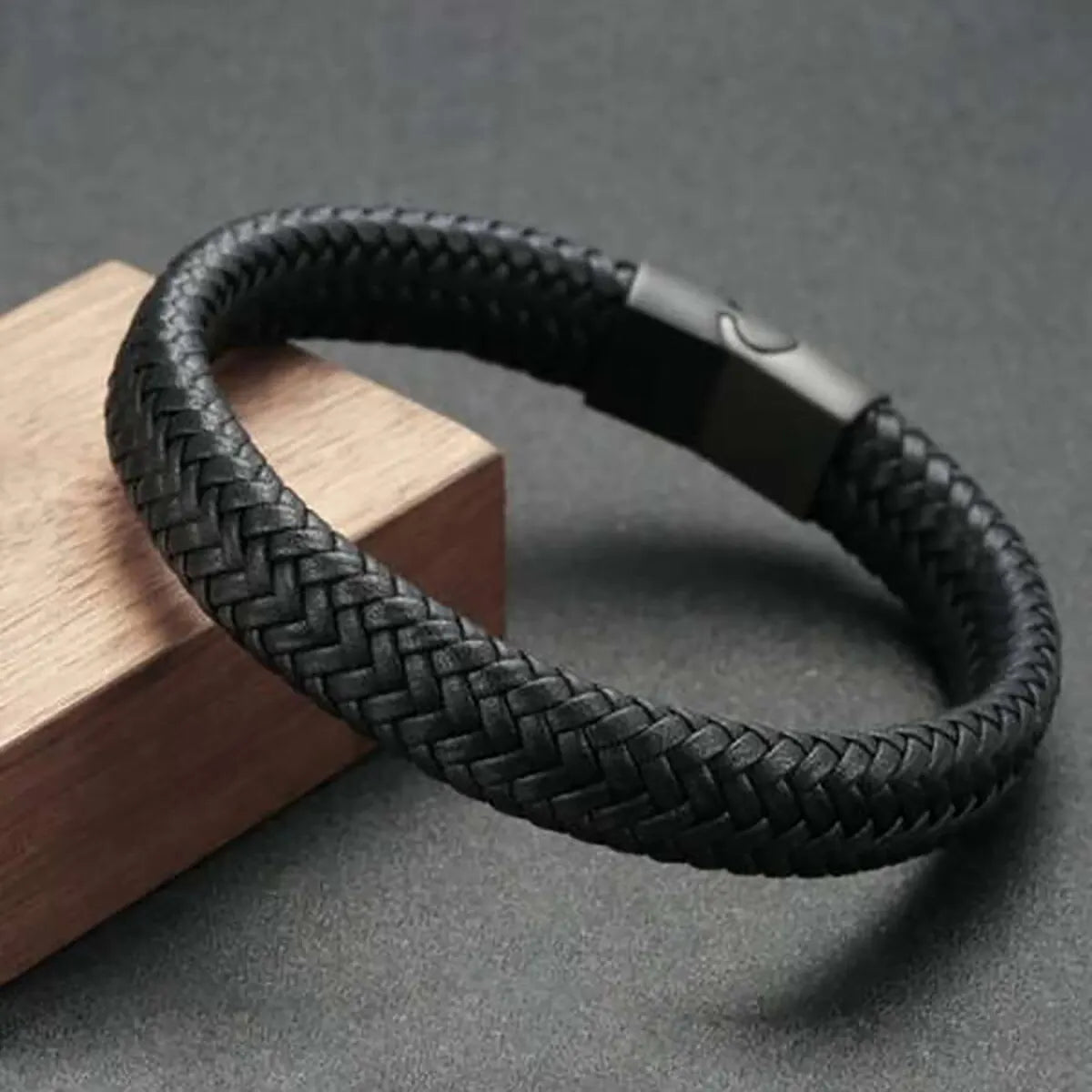 Leather Mens Bracelet