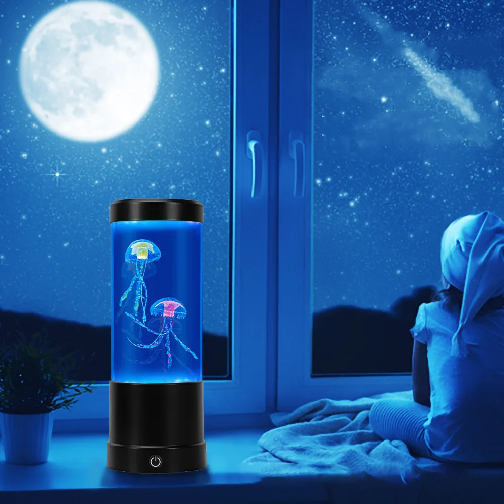 Color Changing Jellyfish Lamp
