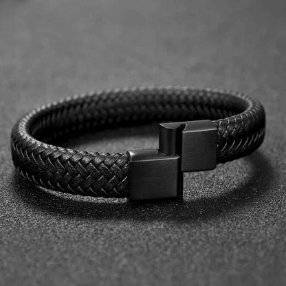 Leather Mens Bracelet
